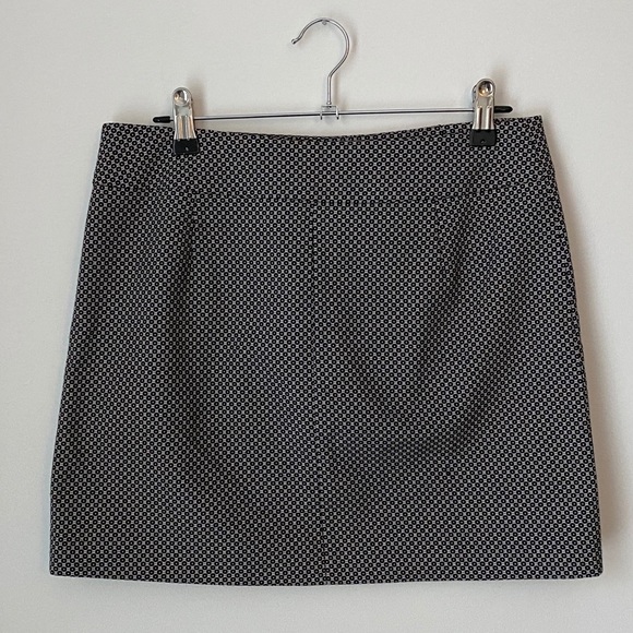 Rag and Bone Black and White Patterned Skirt - Picture 5 of 10